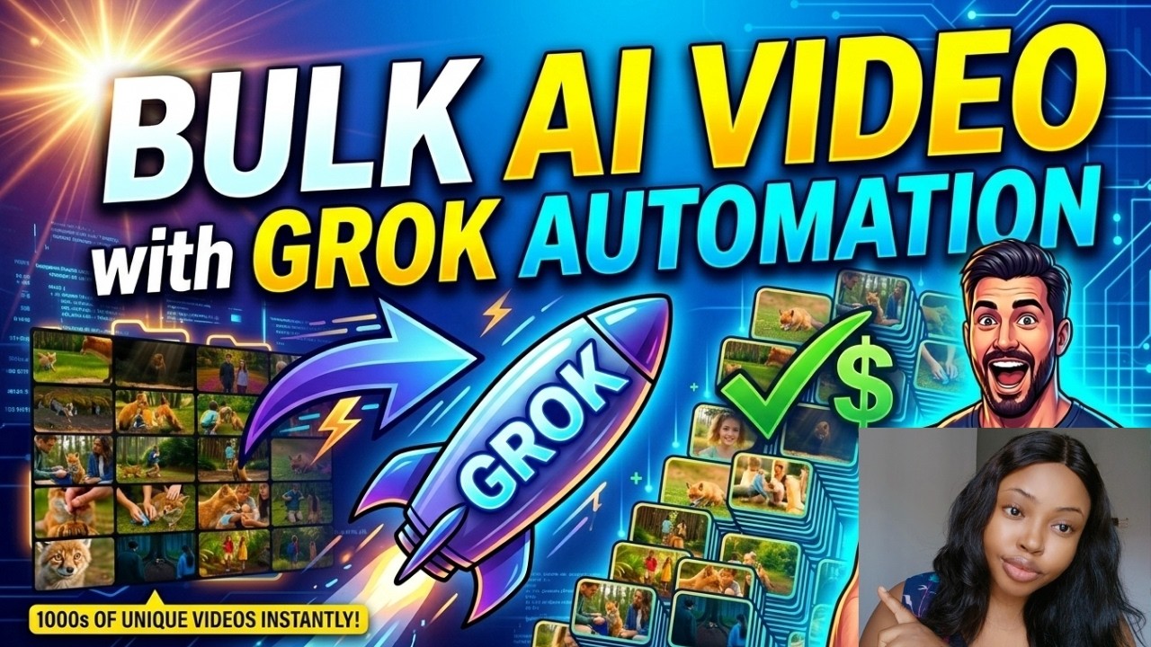 AI Video Automation with Grok: Create 100+ Videos Automatically
