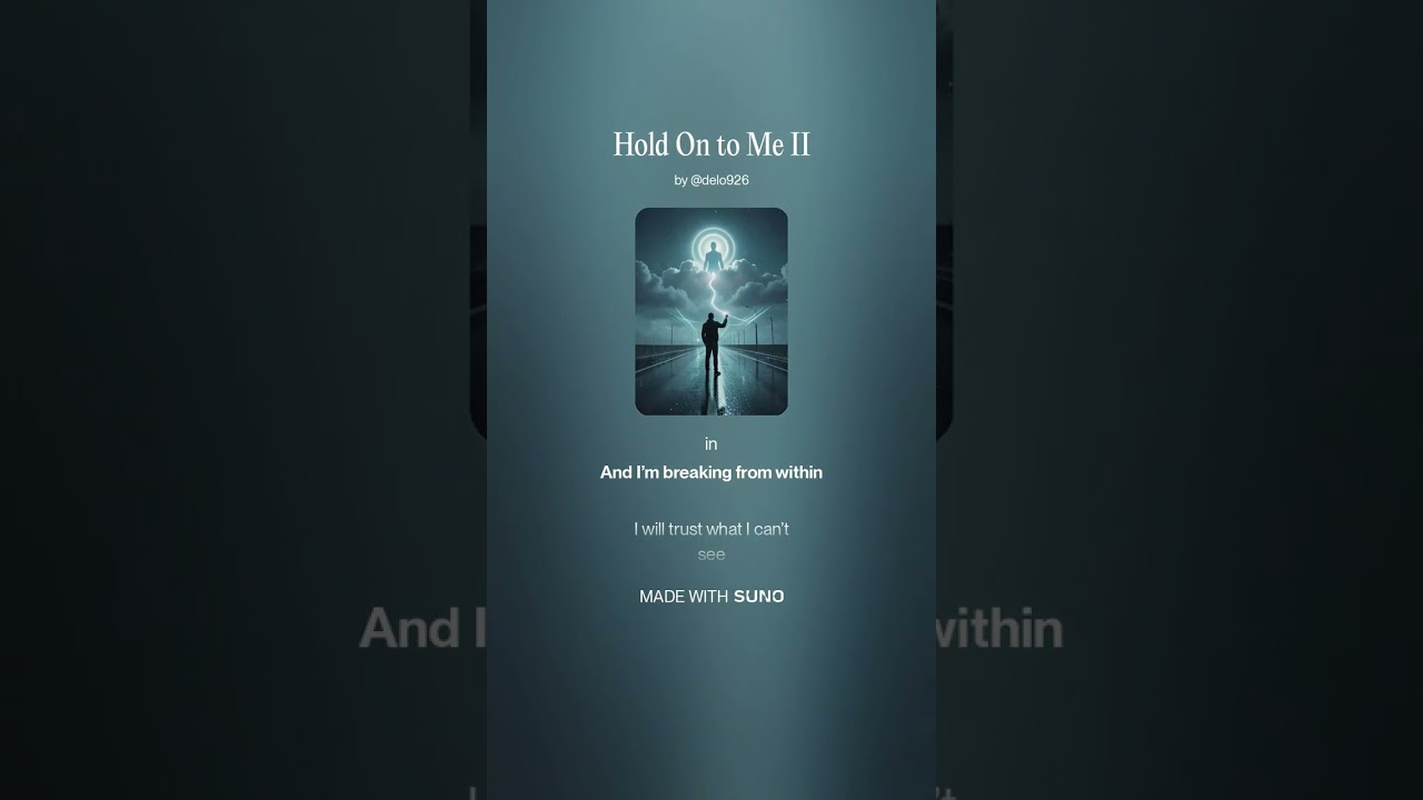 Hold On to Me II