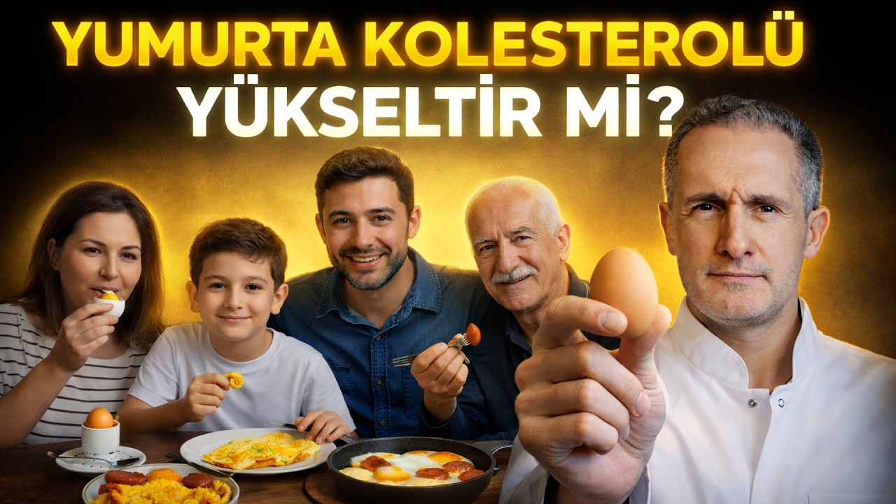 YUMURTA KOLESTEROLÜ YÜKSELTİR Mİ? 'Doğru bilinen yanlışlar'. Kardiyolog Prof. İlke SİPAHİ açıklıyor.