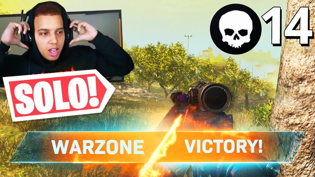 My FIRST SOLO WIN in WARZONE! (Modern Warfare Warzone)