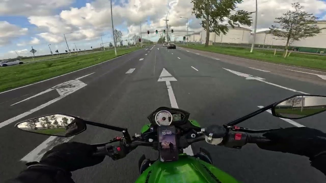 [4K] POV | Kawasaki Z750 autumn ride