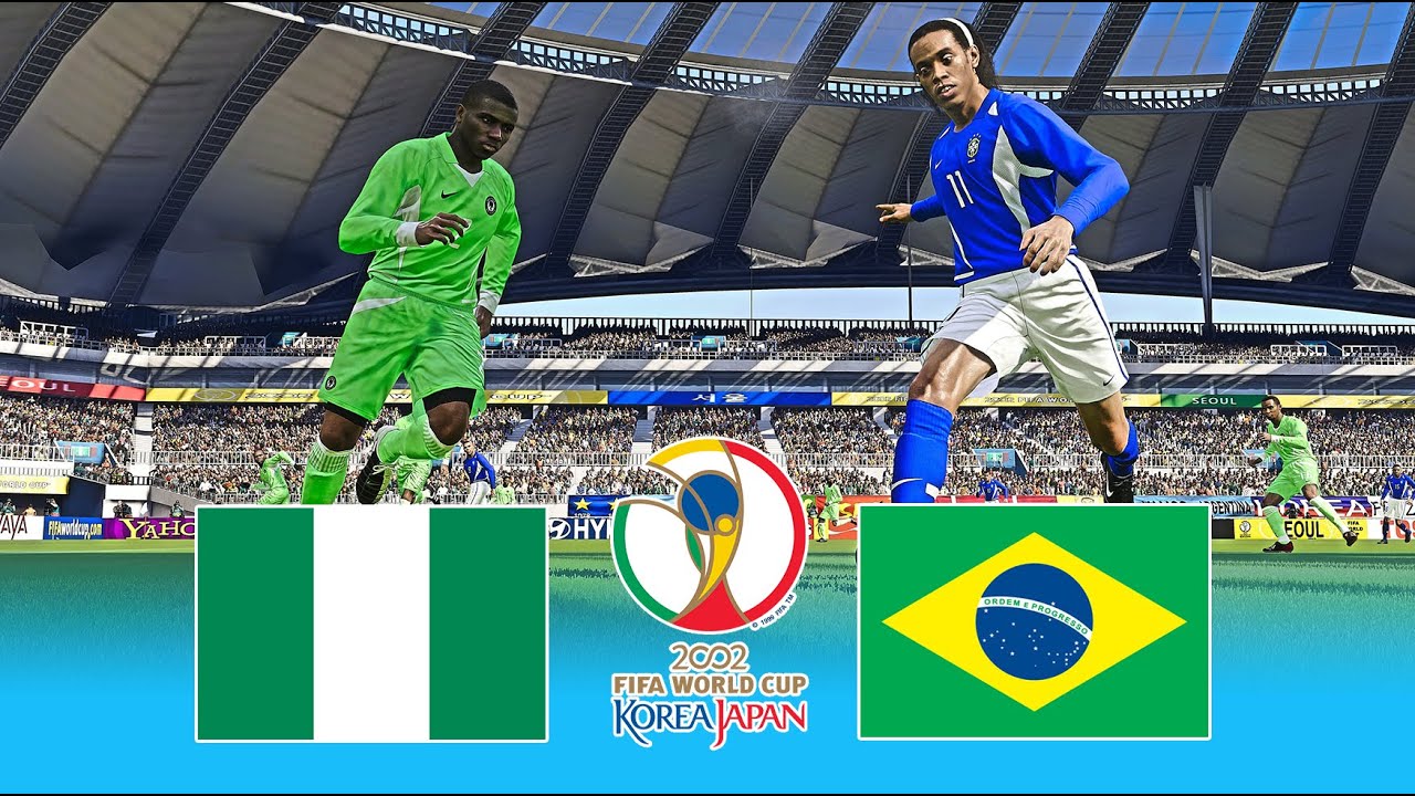 Nigeria vs Brasil ● Final Mundial Korea Japon 2002 ● Pes 2021