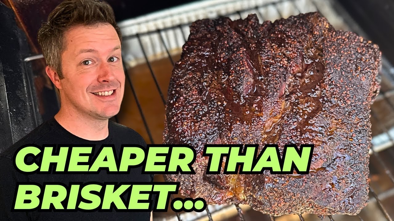 Brisket Style CHUCK ROAST in an Electric Smoker!! | Masterbuilt Smoked Chuck Roast