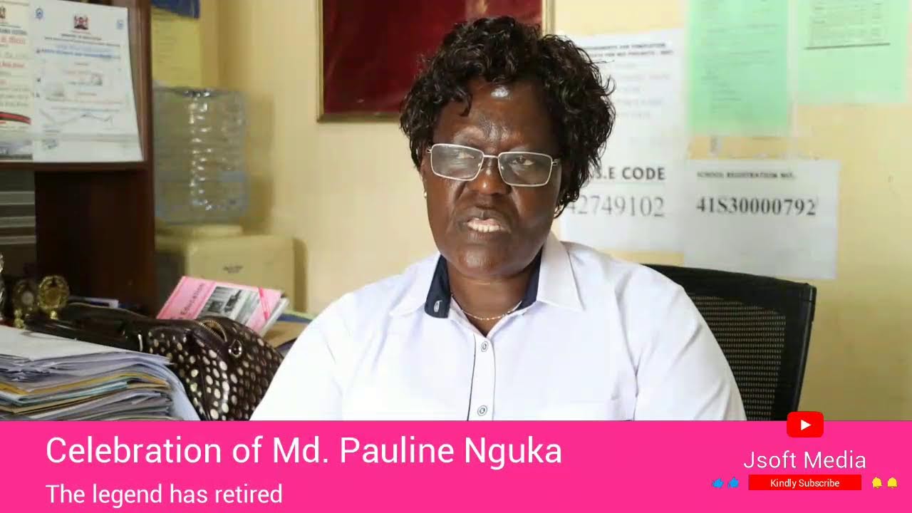 Celebration for Md. Pauline Nguka's 37yrs of Service & 11 Years @ Sinaga Girls