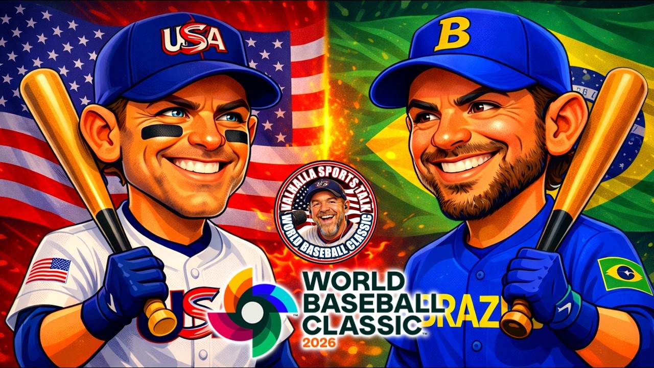 ⚾ USA vs Brazil WBC Live |World baseball Classic Live | Play by play & reactions. | WBC LIVE STREAM
