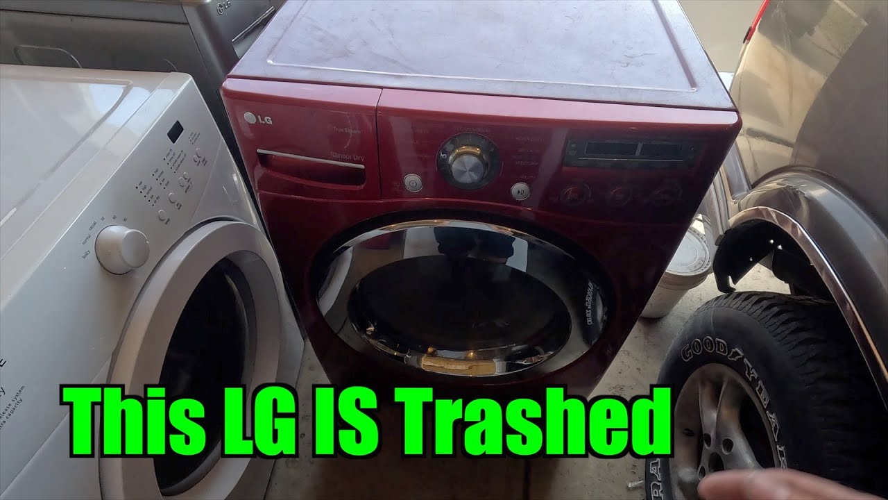 Red LG Steam Teardown It Isn't Good