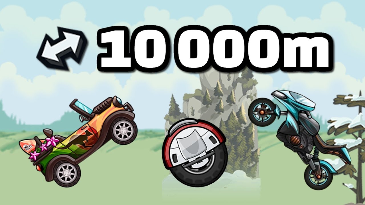 [TAS] Humanly doable 10Ks in Mountain | Hill Climb Racing 2
