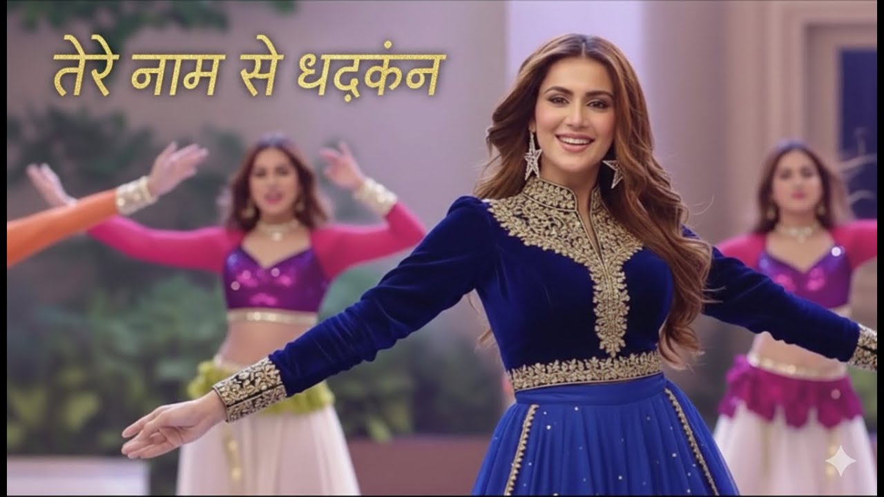 Tere Naam Se Dhadkan Meri | Romantic Hindi Song | 90s Style Love Song | Heart Touching Melody