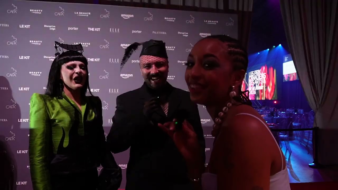 Evan Clayton and Icesis Couture at Canadian Arts and Fashion Awards
