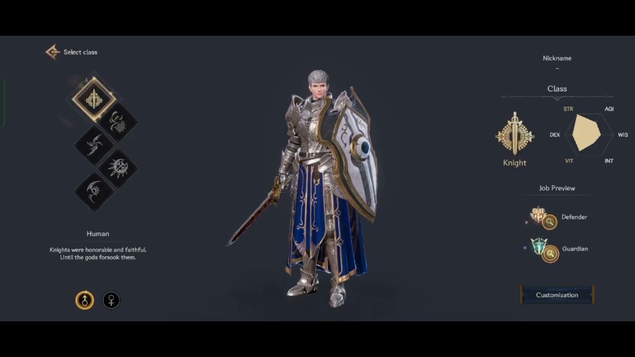 Different CLASS and JOB Rohan II