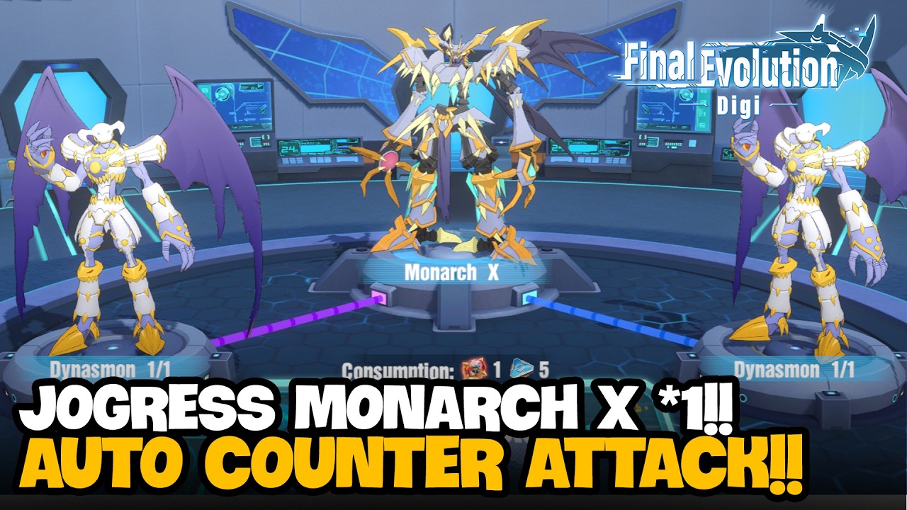Jogress Digimon Monarch X Jadi Bintang 1!! - Digimon The Final Evolution Digi