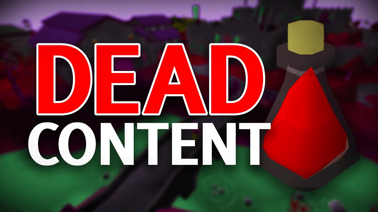 Контент, который больше никто не использует (OSRS)