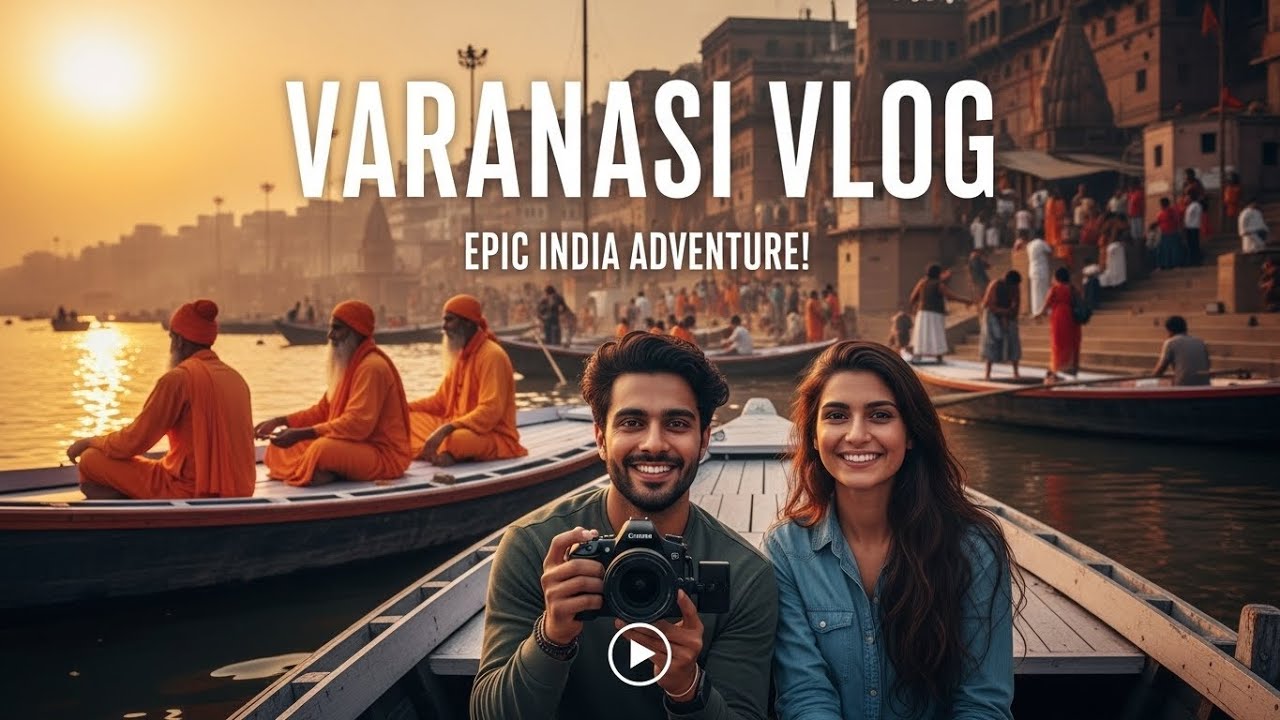Varanasi Travel Vlog 2026 | Ganga Ghats, Food & Kashi Vishwanath
