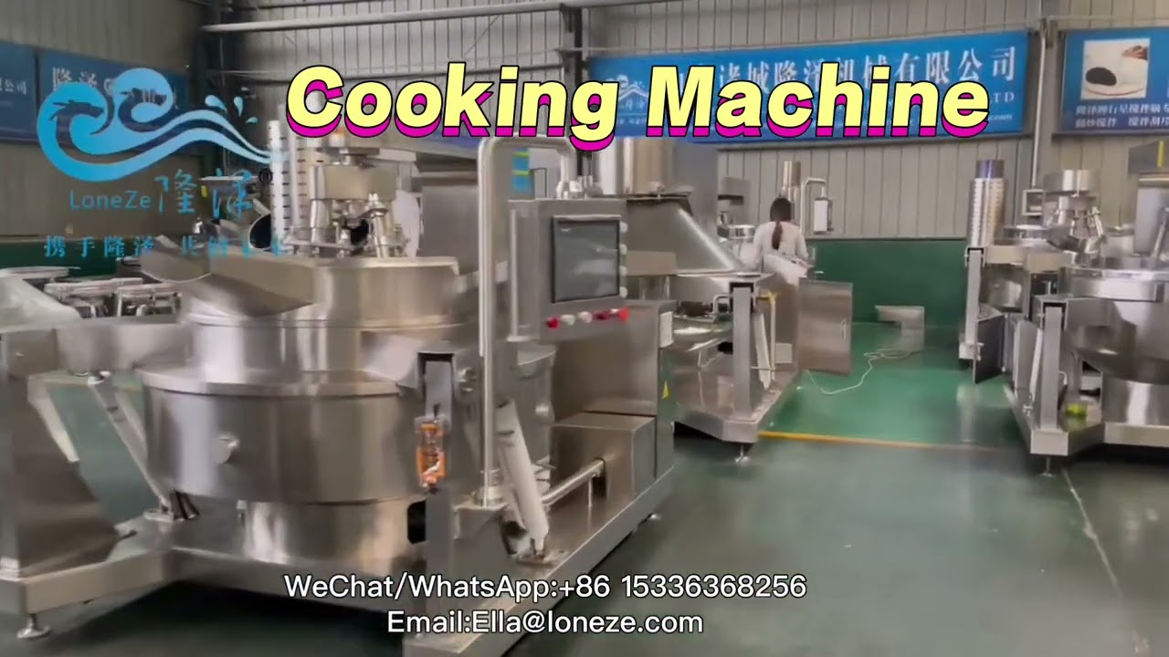 Cooking Machine ready for shipment