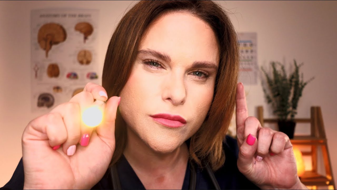 ASMR Concussion Examination After A Fall