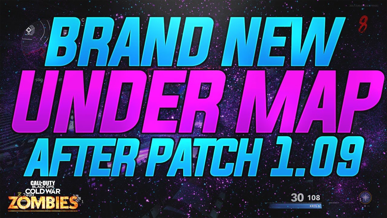 BRAND NEW UNDER MAP AFTER PATCH 1.09 Cold War Zombies Glitches Under Map After Patch 1.09 Black Ops