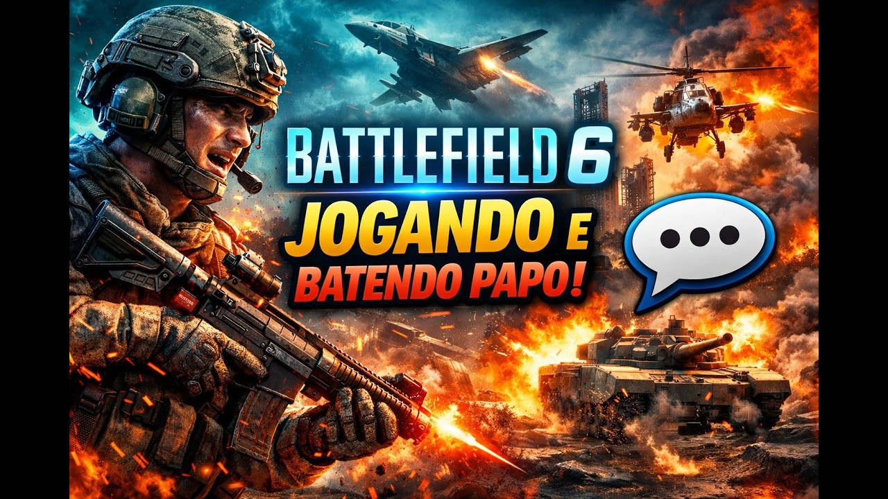 BATTLEFIELD 6 ME DEIXA DEPRESSIVO KKKK , SÓ DERROTA!