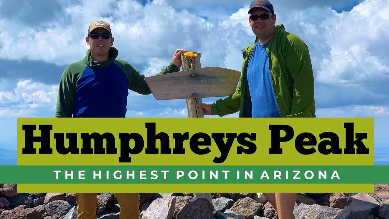 Humphreys Peak Hike - High Winds, Hail, Rain and Lots of Fun!