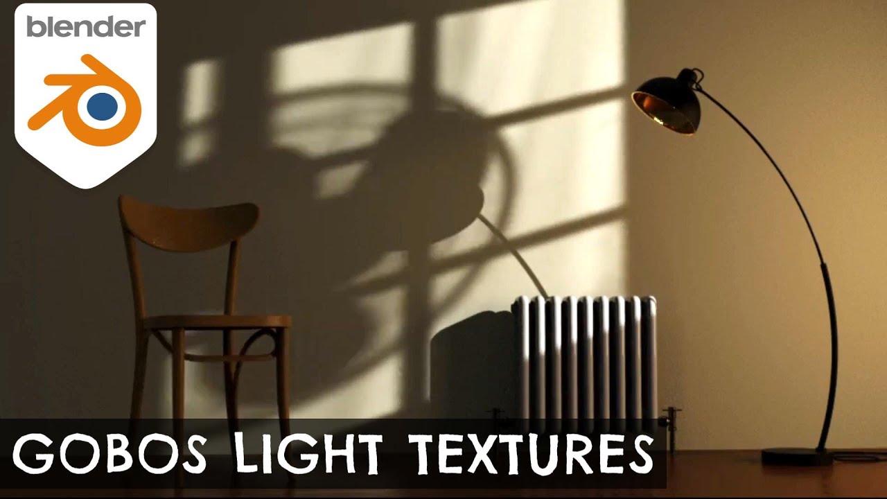 Gobos Light Textures in Blender 3.6