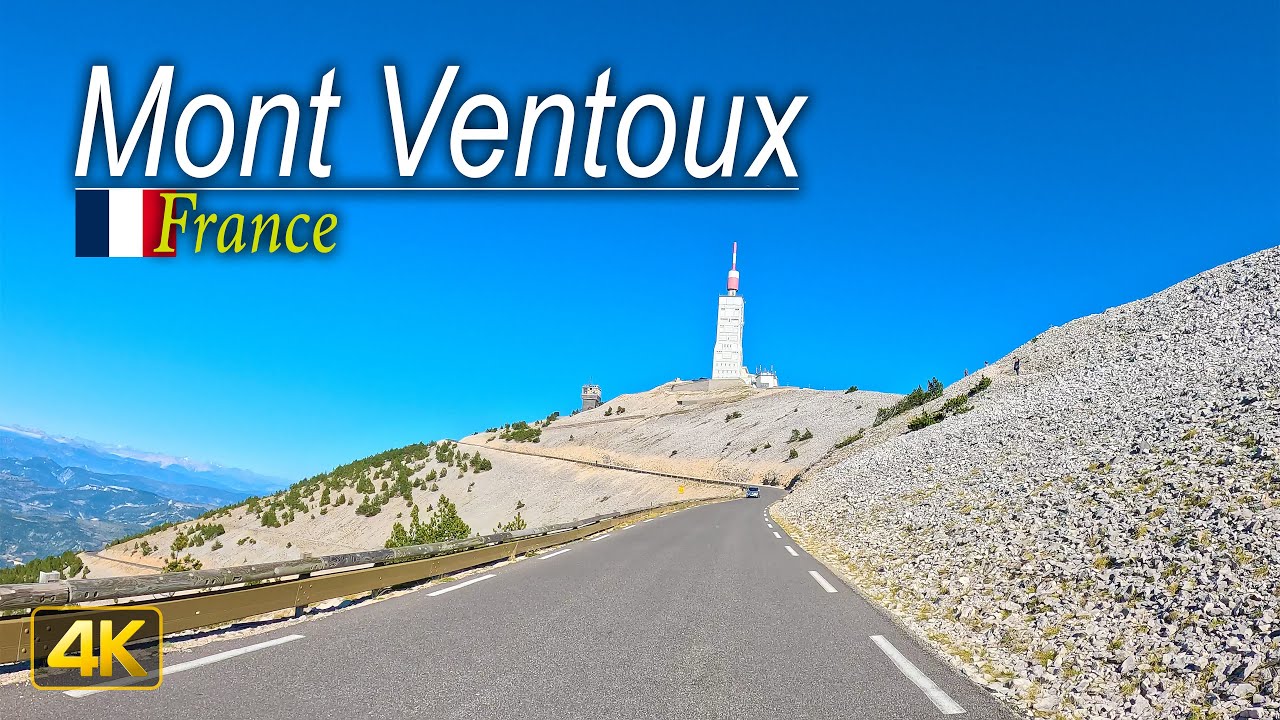 Mont Ventoux, France • Driving across the iconic Mont Ventoux in Southern France