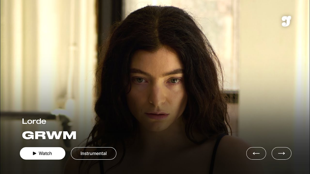 Lorde – GRWM | Instrumental
