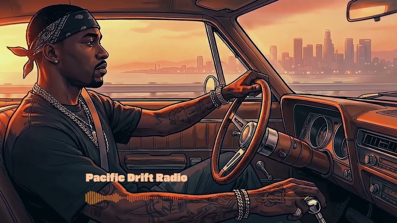 &ldquo;Sunset Drift & Groove&rdquo; Playlist &ndash; West Coast G-Funk | Chill Hip-Hop - Funky Vibes - Pacific Mood