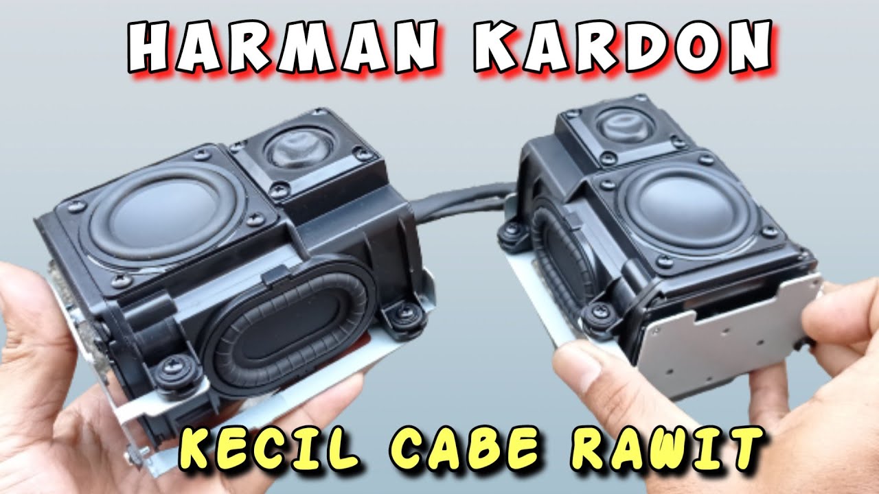 Speaker Suara Berkualitas Tinggi & Xtra Mega Bass Giga Genie 2 Harman Kardon Powerfull Bass & Trebel