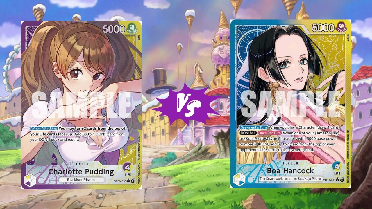 [OP14] POV One Piece TCG | Charlotte Pudding vs UY Boa Hancock - Final Round