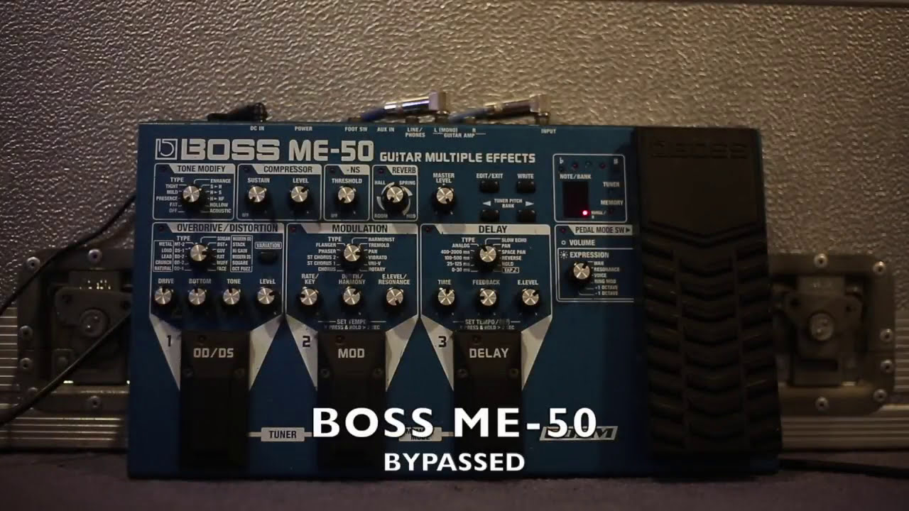 The Boss ME50 Doesn't Suck