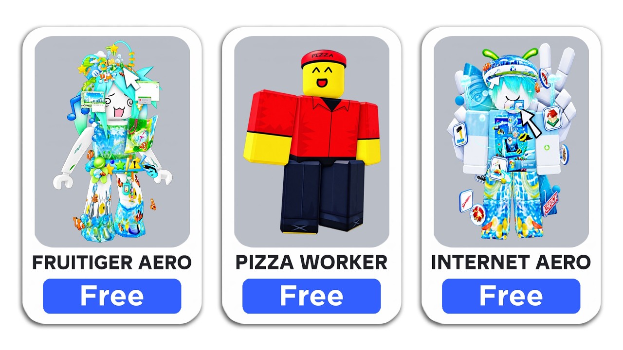 Get these FREE AVATARS on Roblox