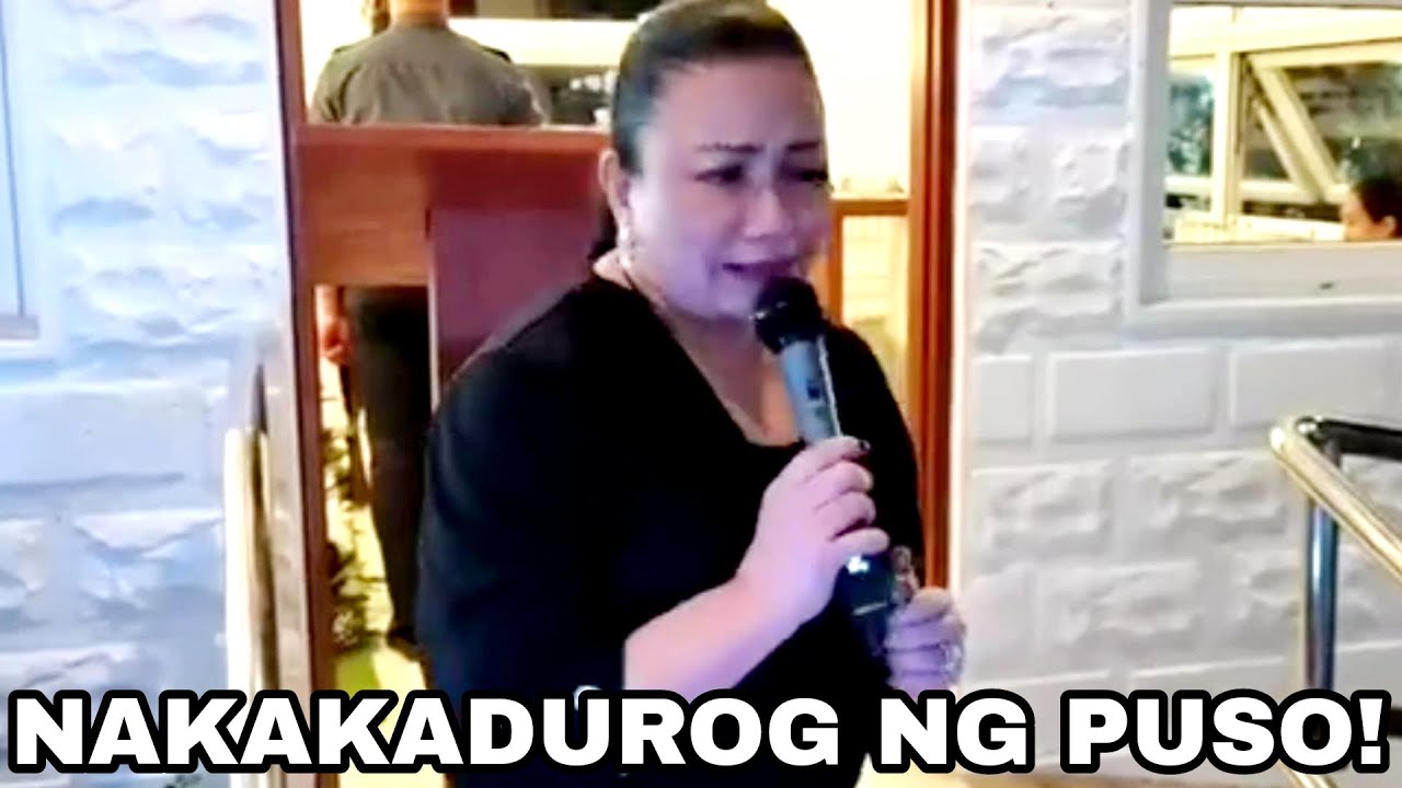 DINA BONNEVIE DI KINAYA ANG EULOGY SA HUSBAND DV SAVELLANO