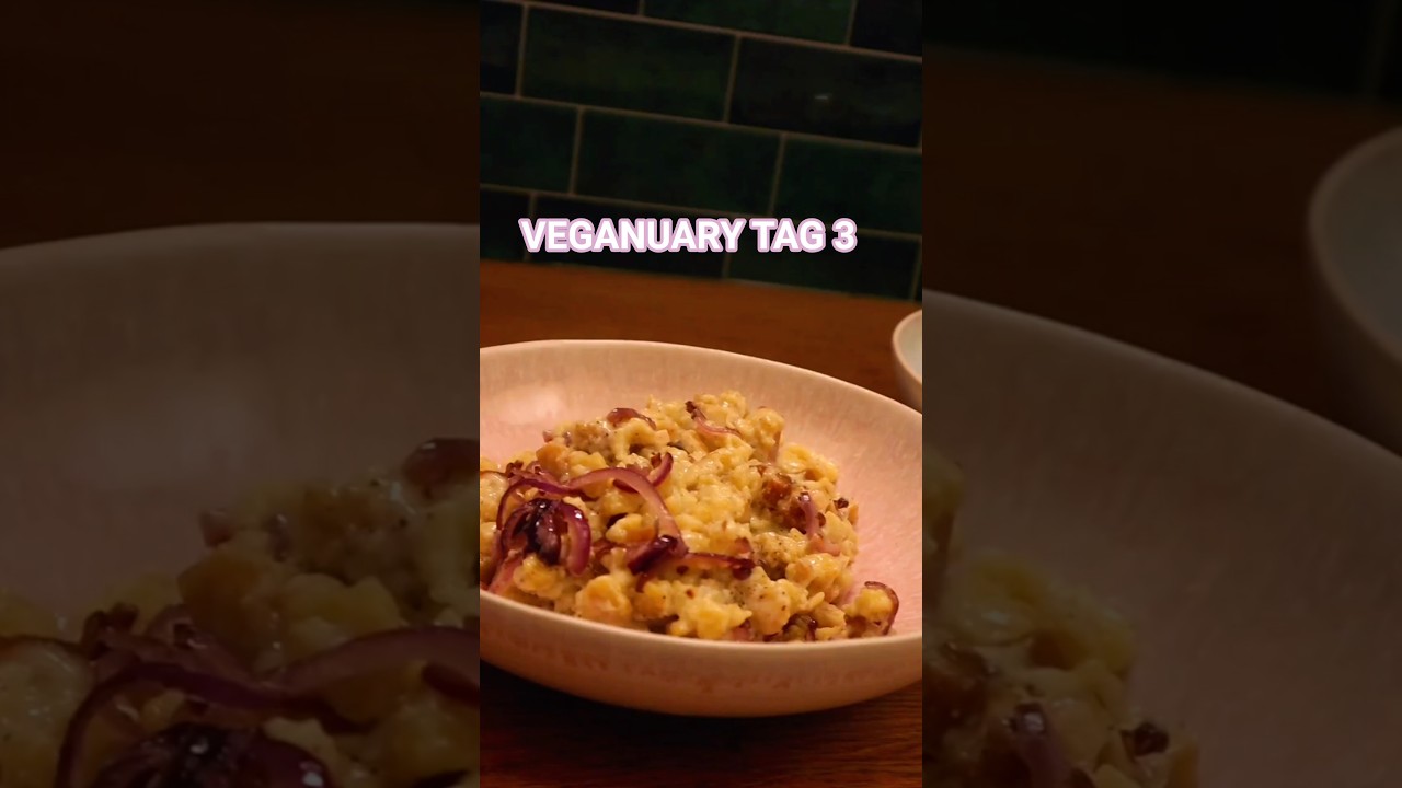 Vegane K&auml;se Sp&auml;tzle  - Veganuary Tag 3 / 31 #vegan#veganuary#veganrecipes#iamsovio