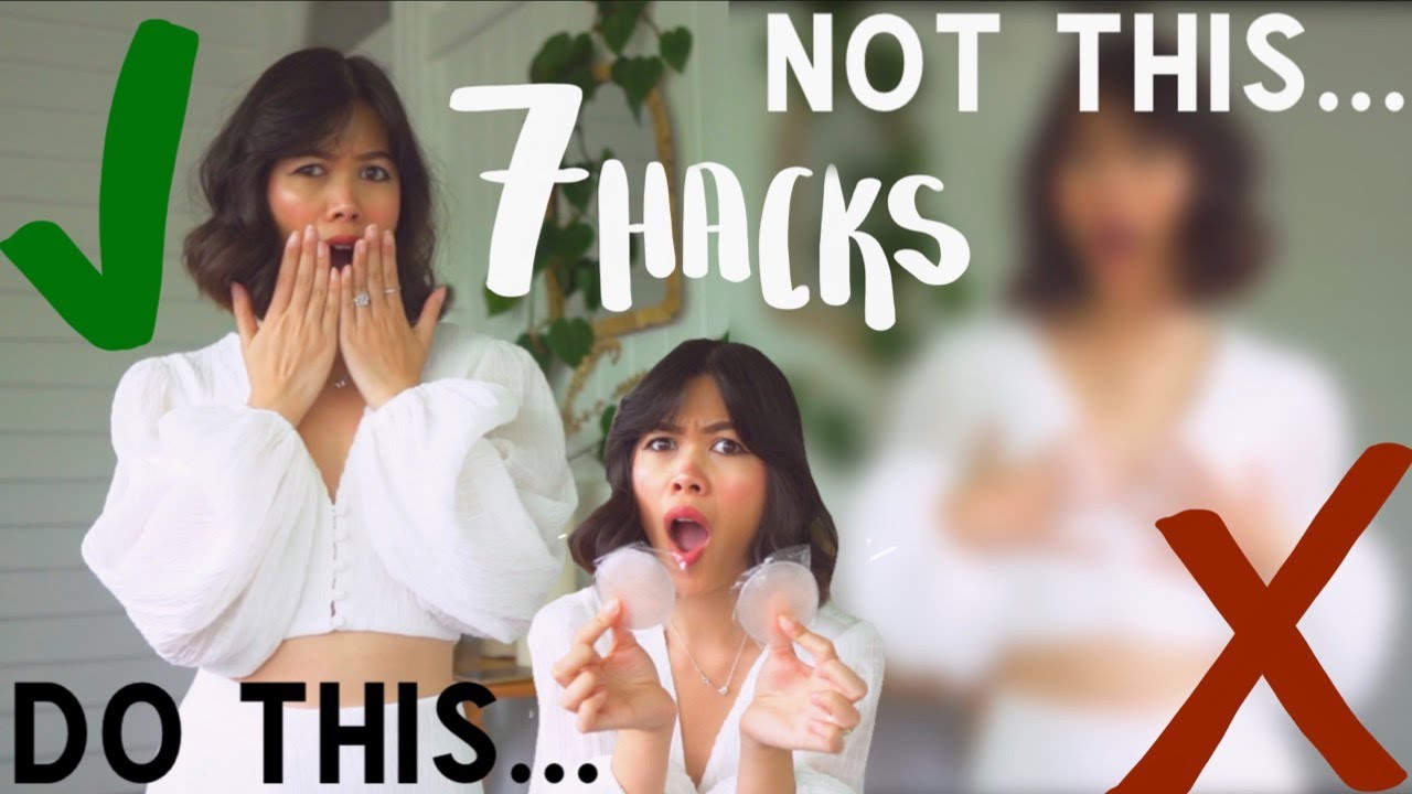 7 hacks every small chested girl NEEDS TO KNOW!