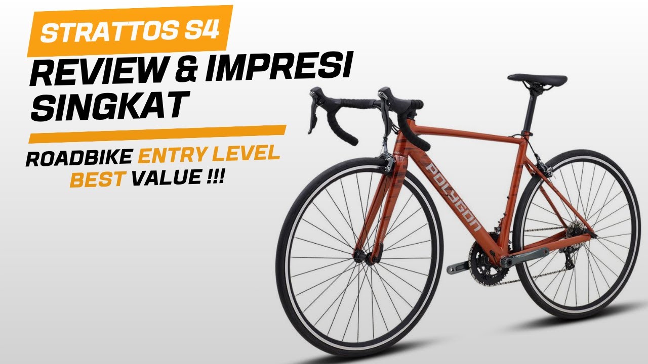 Strattos S4 2024: Best Deal Sepeda Balap dengan Komponen Kelas Menengah, Harga Terjangkau!