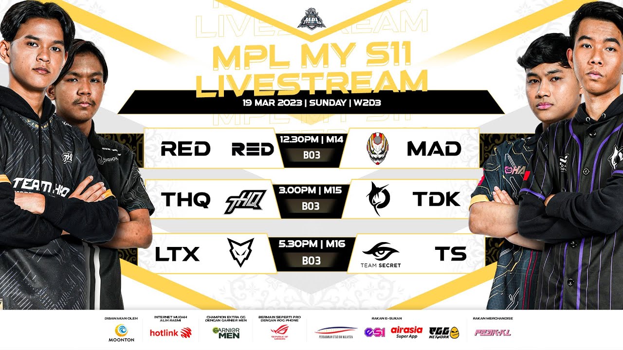 [ENG] MPL MY Season 11 Regular Season Week 2 Day 3