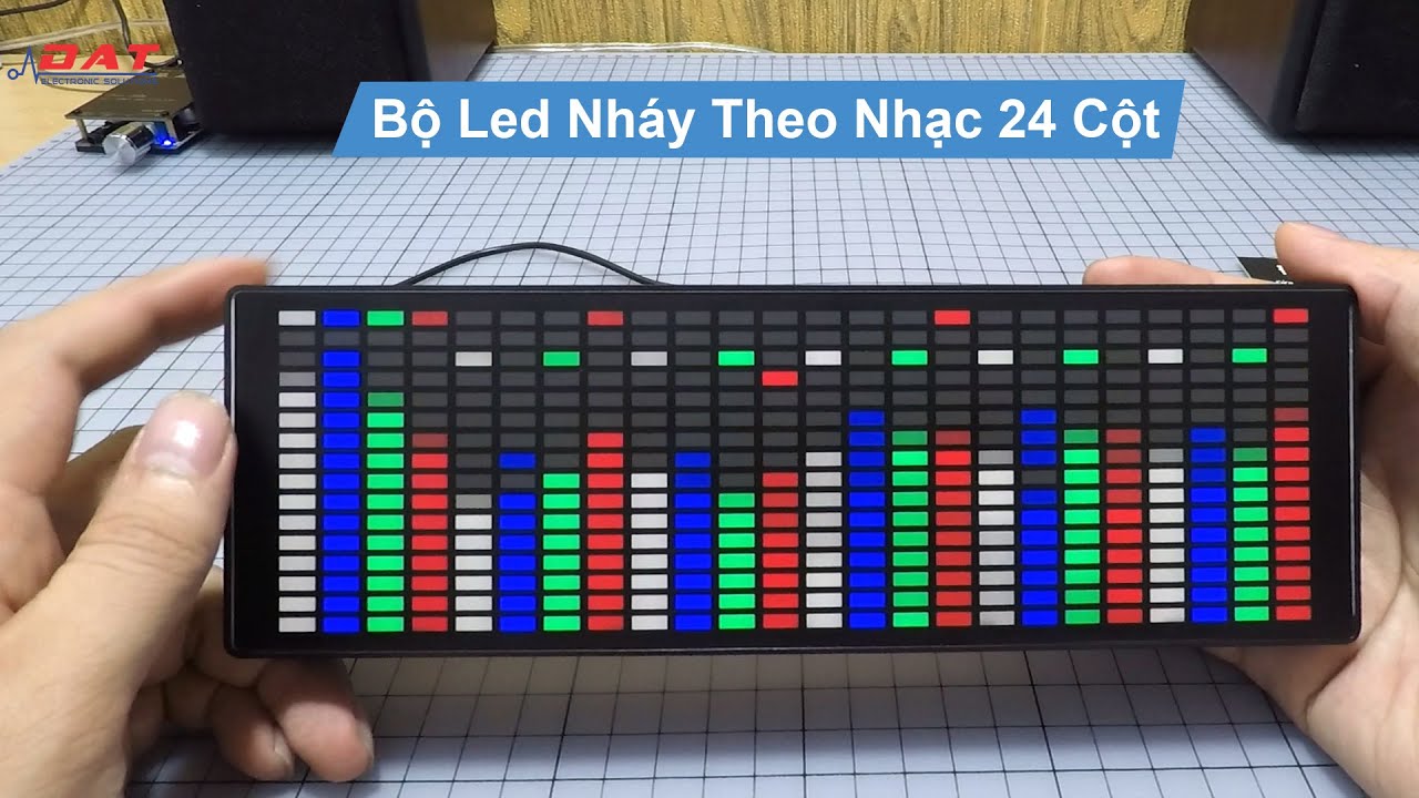 Bộ Led Nháy Theo Nhạc 24 Cột | Điện tử DAT