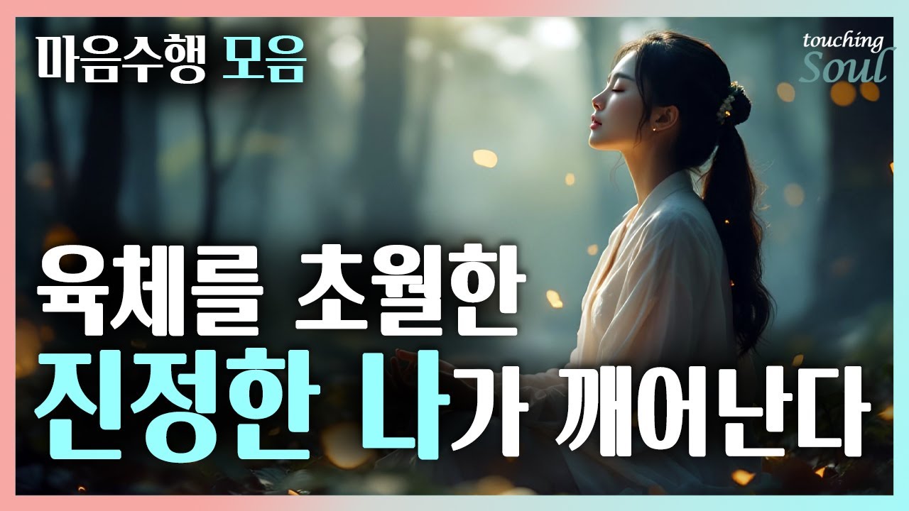 세상의 실체를 알면 모든 게 바뀐다!  | 육체를 초월한 '진짜 나'가 깨어난다  |  마음수행 모음집 | 중간광고없음