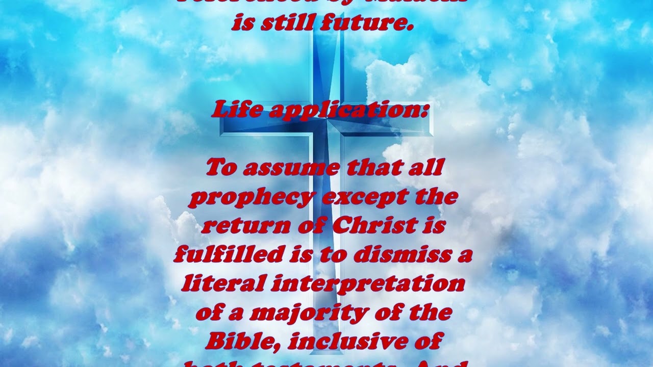 Daily Bible Verse Commentary - Matthew 17:13
