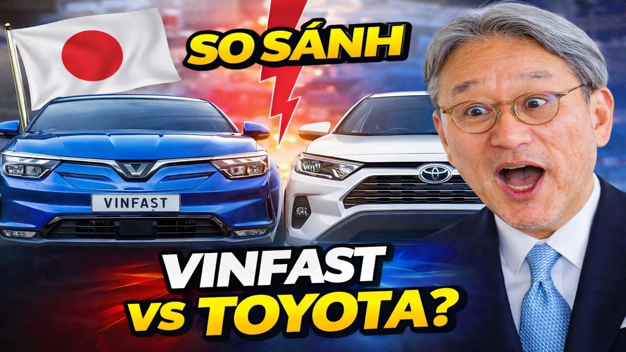 Người Nhật Bản Bất Ngờ So Sánh VinFast Với Toyota – Câu Nói Gây Chấn Động!
