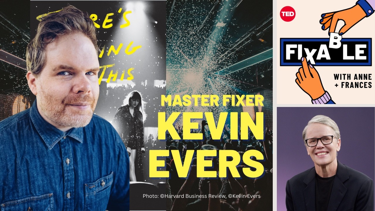 The strategic genius of Taylor Swift (w/ Master Fixer Kevin Evers) | Fixable