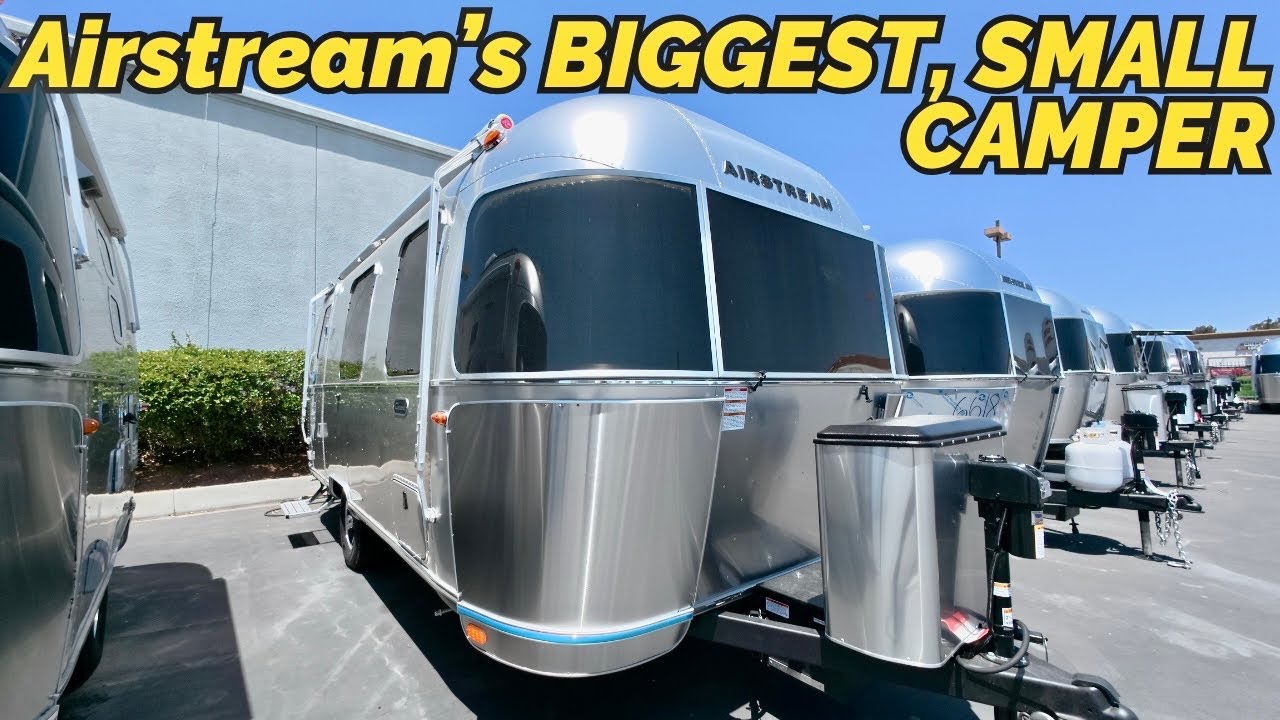 Airstream’s BIGGEST, small camper has a great layout! 2025 Airstream Caravel 22FB