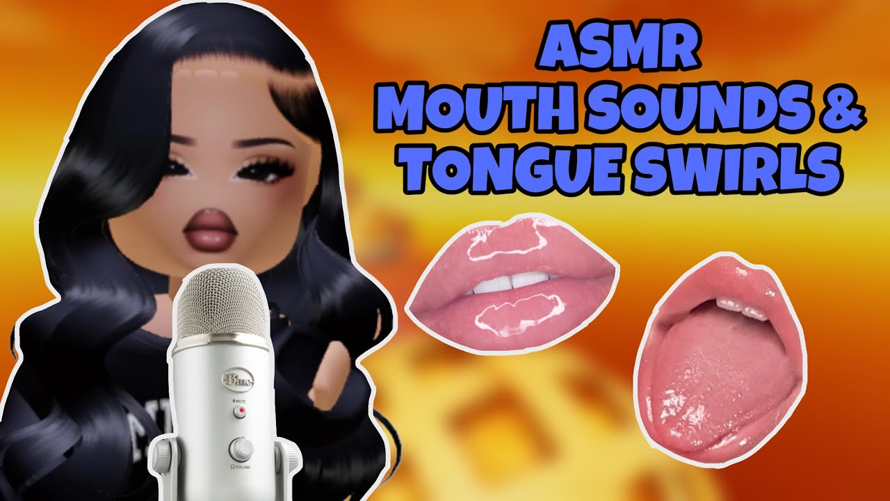 Roblox ASMR ☆ MOUTH SOUNDS AND TONGUE SWIRLS, sleep after your thanksgiving meal ὺ.ύ