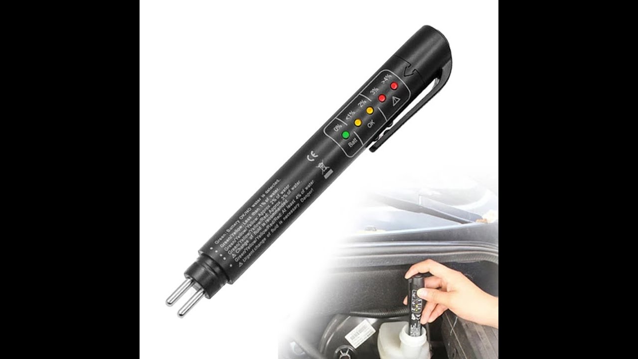 Accurate Oil Quality Check Pen Universal Brake Fluid Tester Car Brake Liquid Digital Tester Vehicle