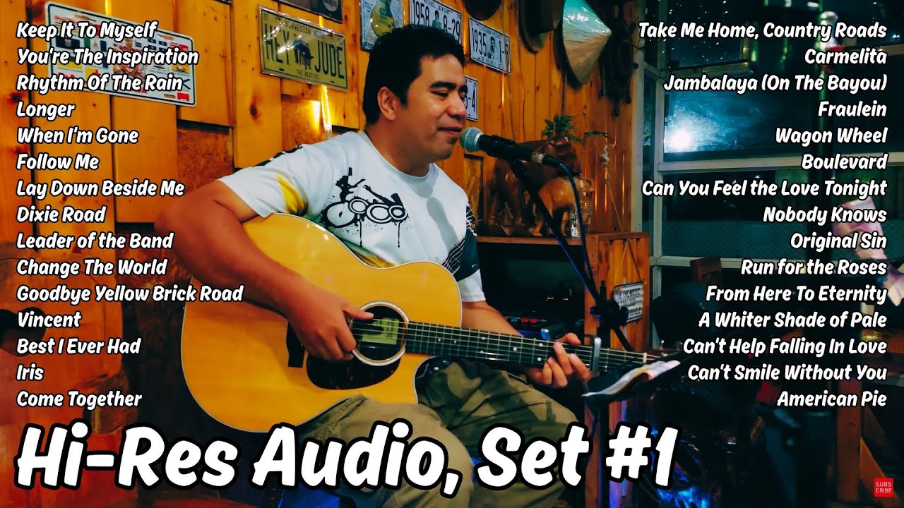 Folk, Country, Love Songs Compilation #1 by Froilan Canapit Live Cover Music at Safari Baguio