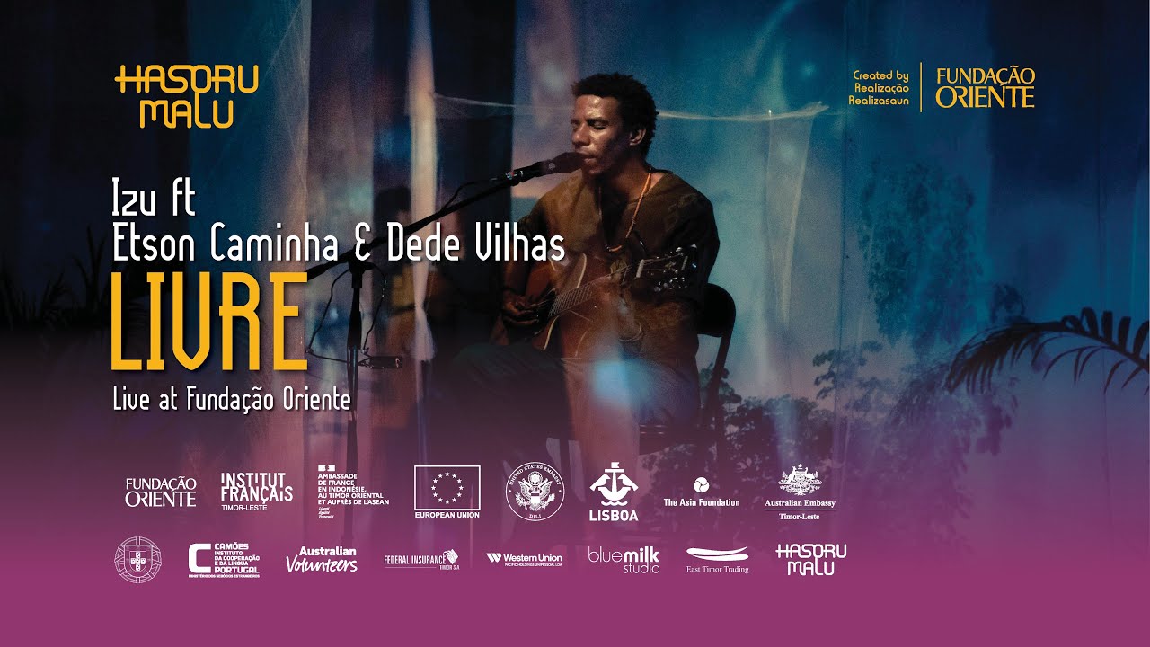Izu ft. Etson Caminha & Dede Vilhas - Livre  (Live at Hasoru Malu Music 2023)