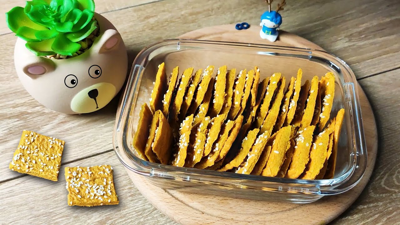 Крекеры из чечевицы 🍘🍘. Похрусти с пользой!