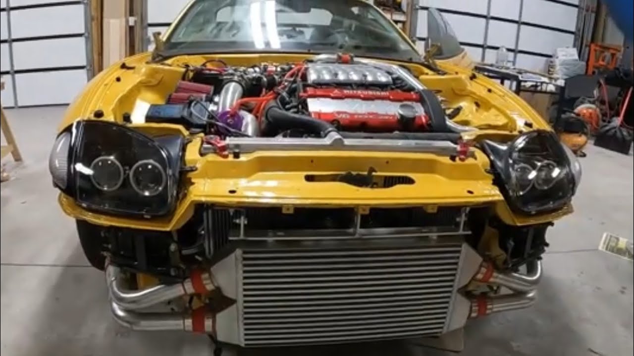 1998 Mitsubishi 3000gt Vr4 Build Ep. 26 (Car Build Reassembly)