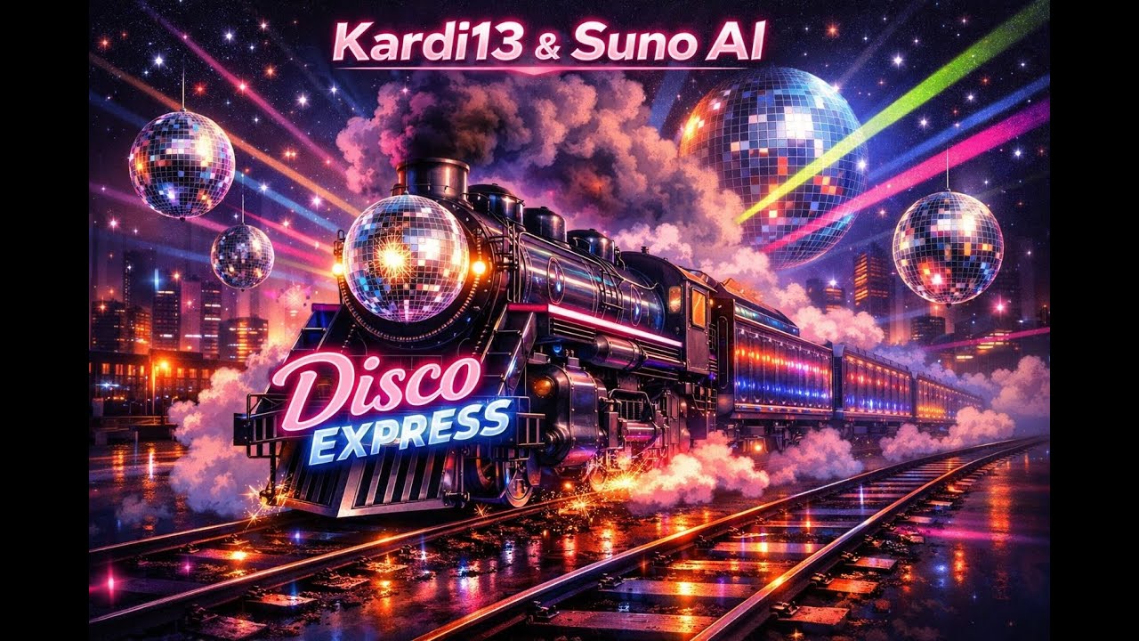 Kardi13 & Suno AI - Disco Express (magyar nyelvű AI zene!)