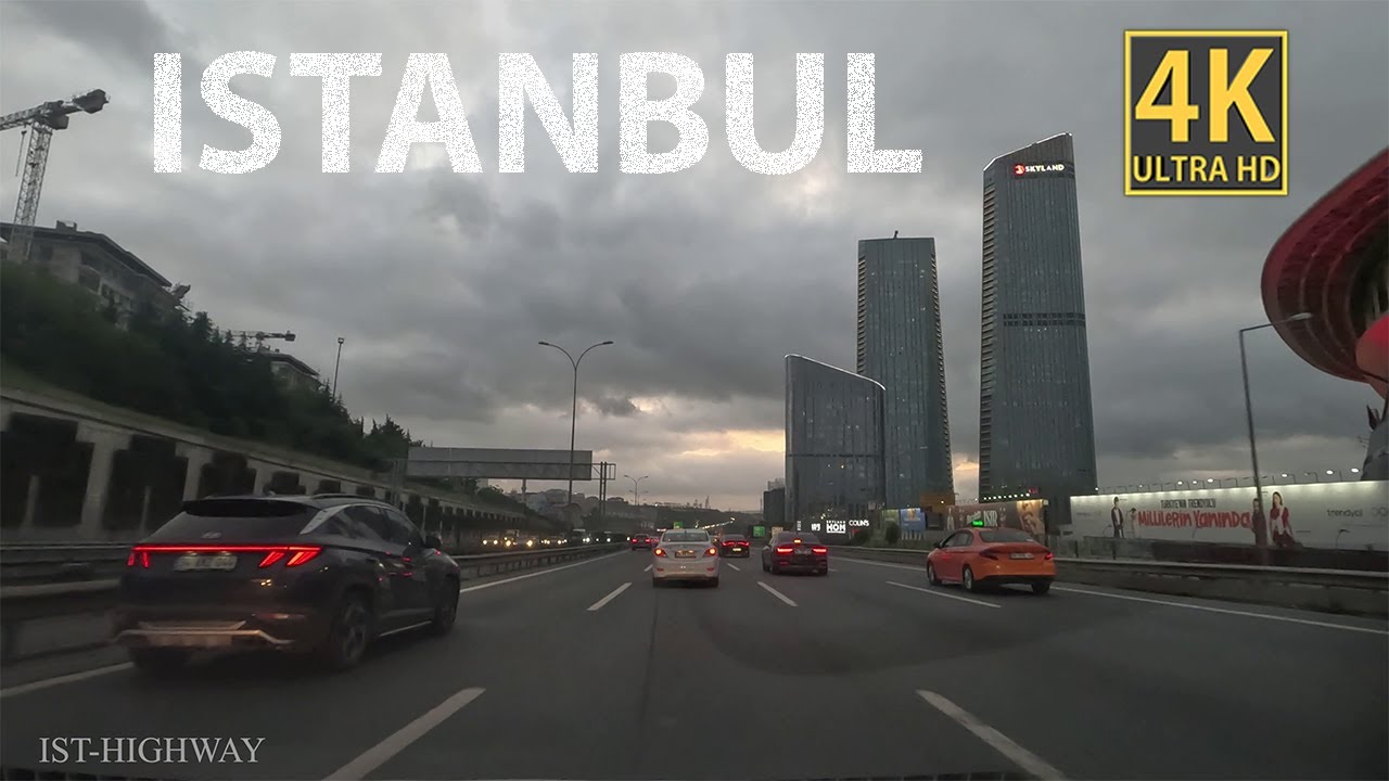 Стамбул 2024 — Автомобильный тур в 4K