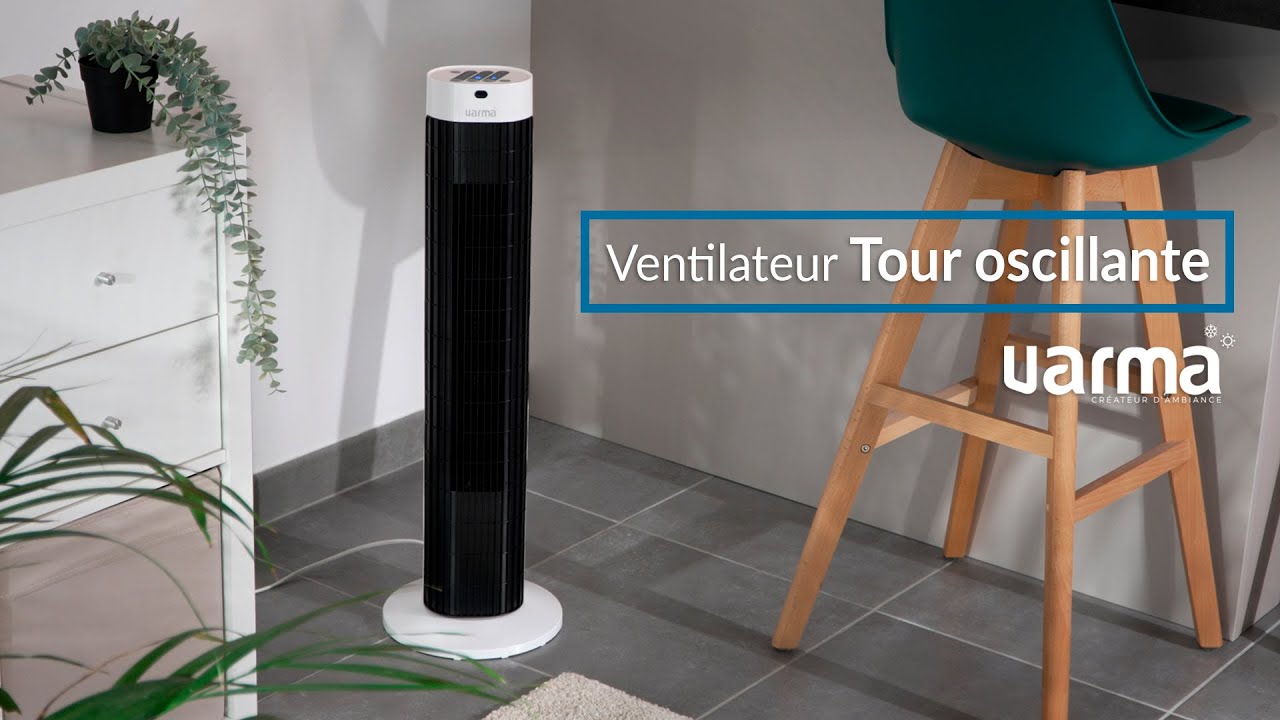 Ventilateur tour oscillante VARMA